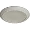 Ekena Millwork Carlsbad Ceiling Medallion (Fits Canopies up to 14 1/4"), 19 1/2"OD x 1 3/4"P, Pot of Cream CM19CAPCF - alternate 3